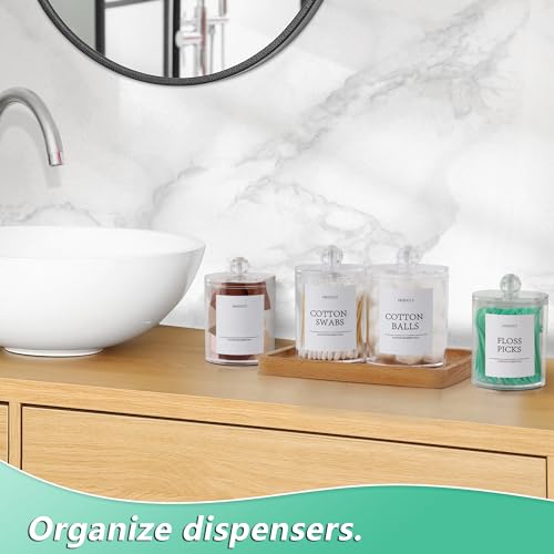 4 Pack Bathroom Accessories for Bathroom Storage and Organization
| Aesthetic Qtip Holder for Bathroom Decor and Room O